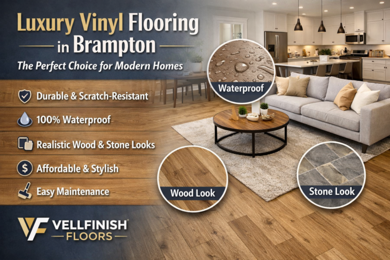 Luxury Vinyl Flooring in Brampton – The Perfect Choice for Modern Homes