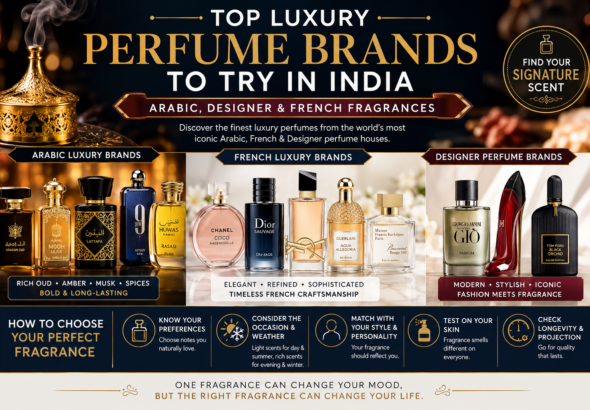 Top Luxury Perfume Brands to Try in India