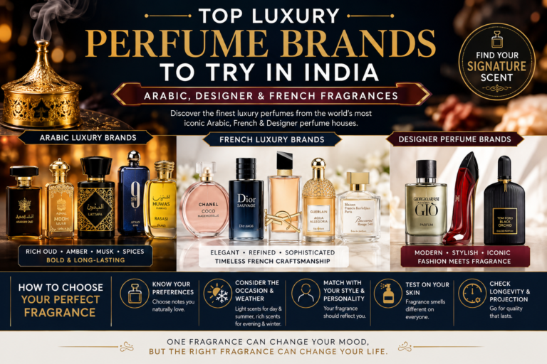 Top Luxury Perfume Brands to Try in India