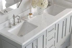 Waterproof Bathroom Vanity Cabinet with Sink